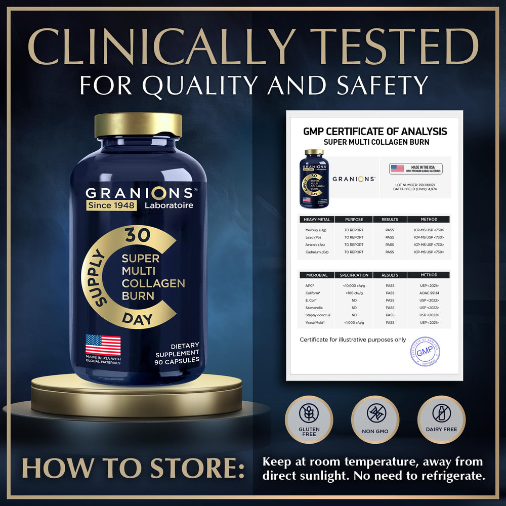 USA-made non-GMO gluten-free collagen capsules