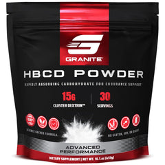 Granite HBCD powder bottle for steady energy during workouts