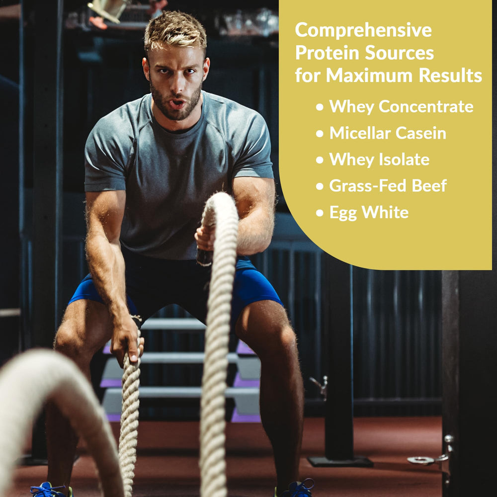 Granite Nutrition five-sources ingredients showcase fast and slow-release protein for steady muscle recovery