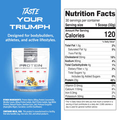 Granite Supplements protein powder scoop ready for precise serving after training.