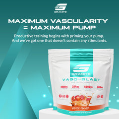 Granite Supplements Vaso Blast being poured into water for quick mix