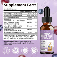 2 fluid ounce bottle shown with non-GMO claim