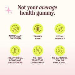 Close-up of grapefruit-flavored gummy