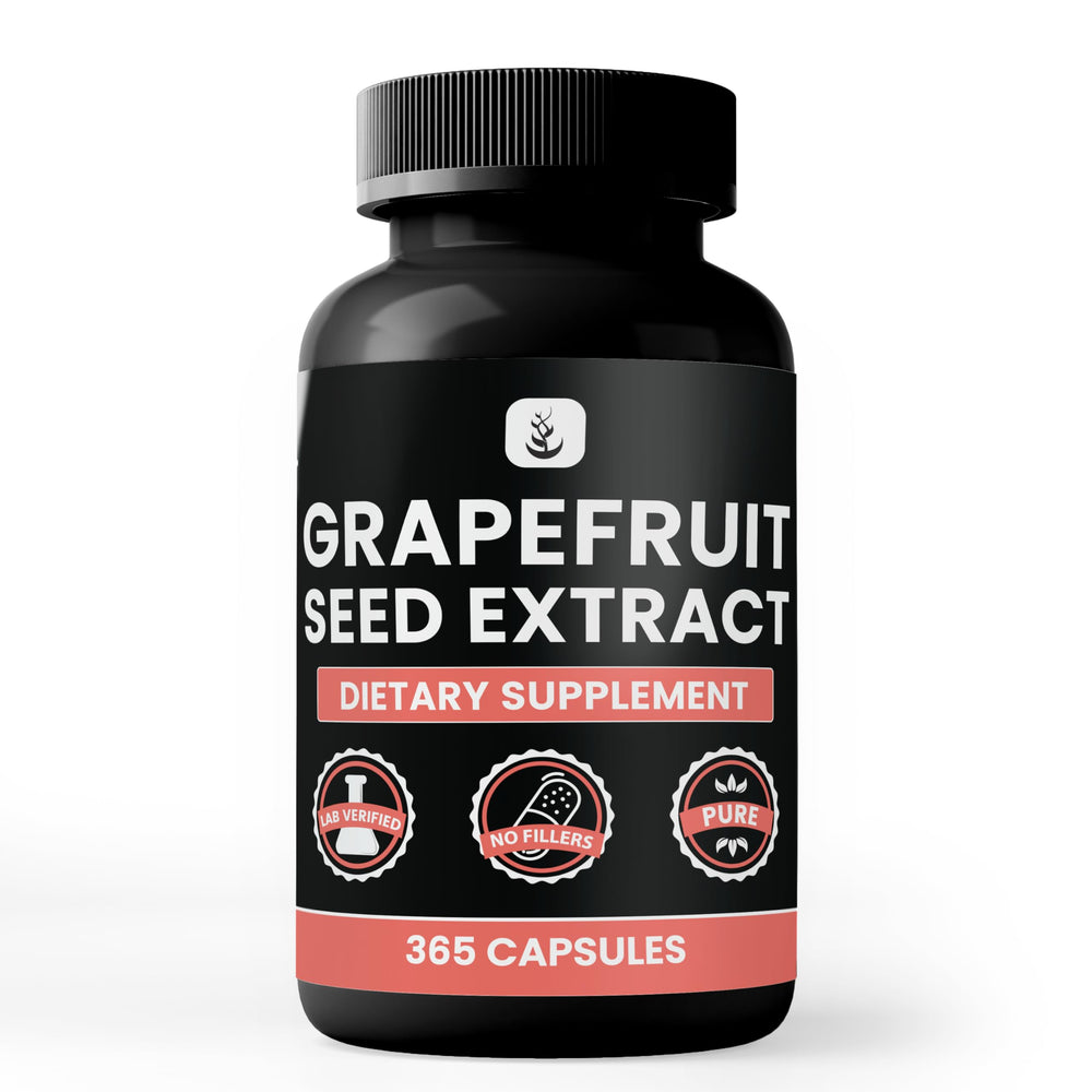 Hero image: Grapefruit Seed Extract 365 capsules bottle