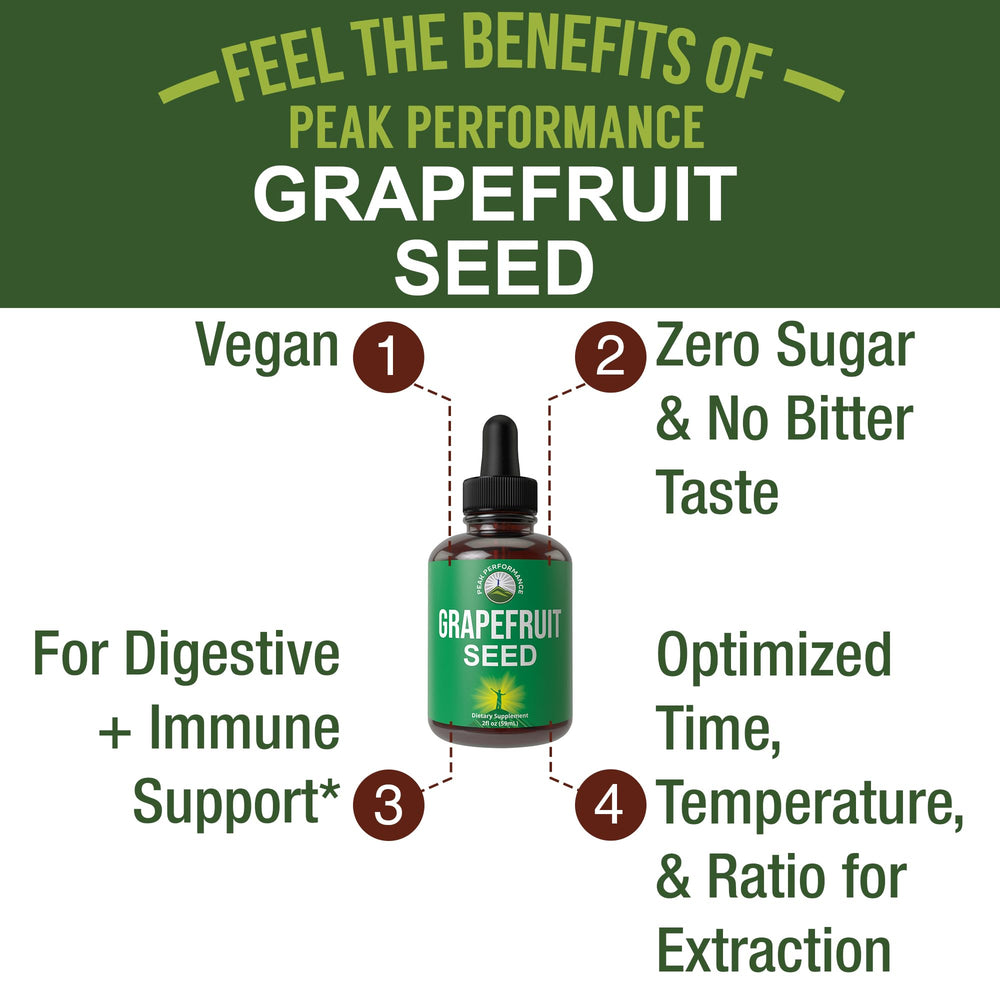 Bottle of Grapefruit Seed Extract Liquid Drops