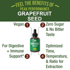 Bottle of Grapefruit Seed Extract Liquid Drops