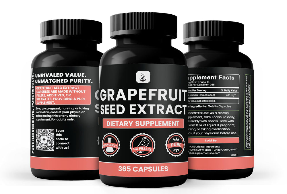 No magnesium or rice fillers statement on bottle