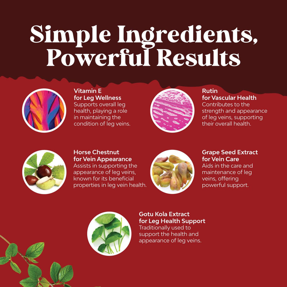 Grapeseed extract and plant ingredients close-up