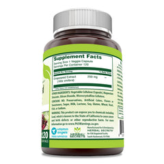 Product label showing Non-GMO and Gluten-Free, Made in USA