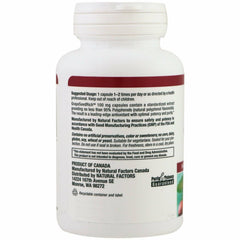 Close-up of Grape Seed Extract capsules