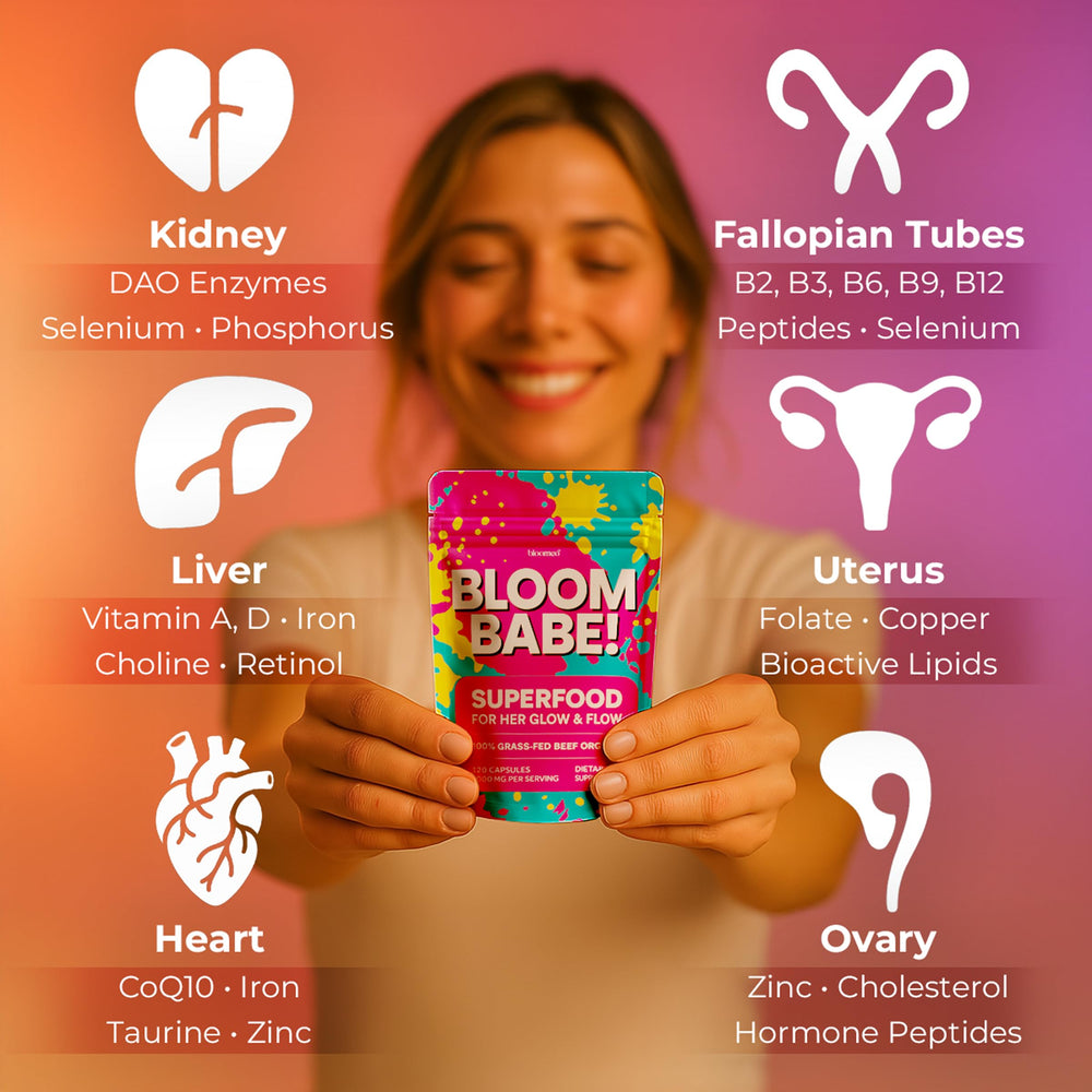 Pasture-raised grass-fed beef liver capsules