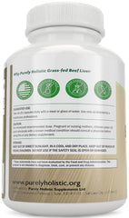 Diet compatibility: Carnivore, Keto and Paleo friendly beef liver capsules