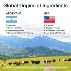 Argentinian grass-fed beef organ capsules