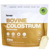 Grass-fed whole bovine colostrum powder, 56 servings, 5.93 oz, unflavored, made in USA
