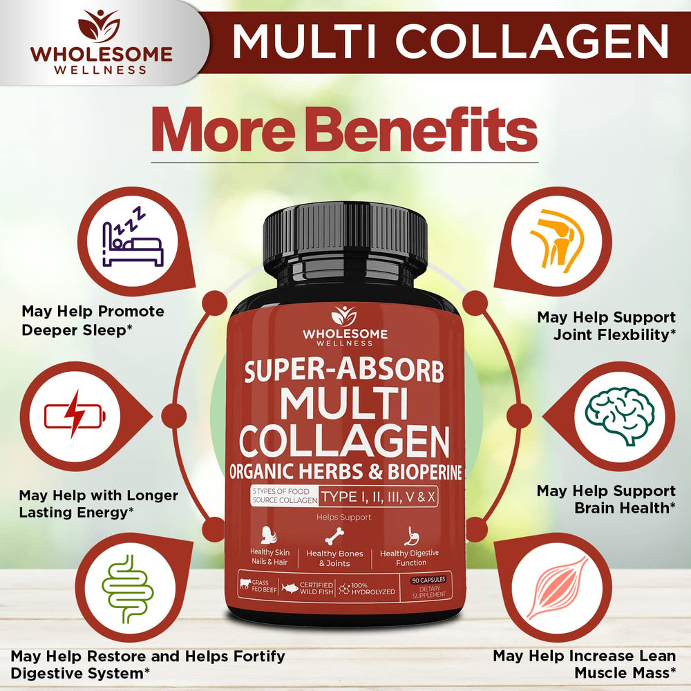 Hydrolyzed collagen from grass-fed beef, chicken, wild fish and eggshell membrane