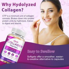 Grass-fed, non-GMO collagen softgels