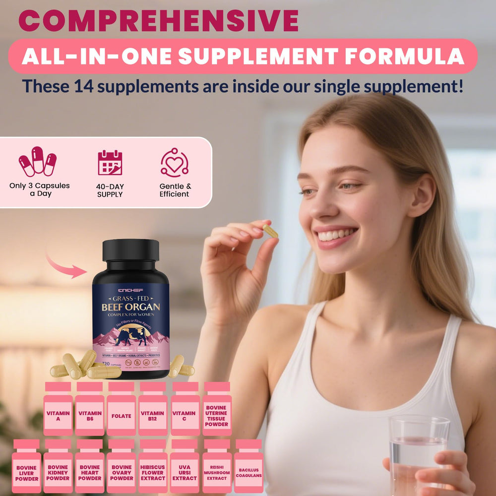 Grass-fed offal product free from hormones and antibiotics