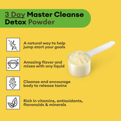 Grass Root Naturals Master Cleanse lemonade prepared glass presents a refreshing cleanse ritual.