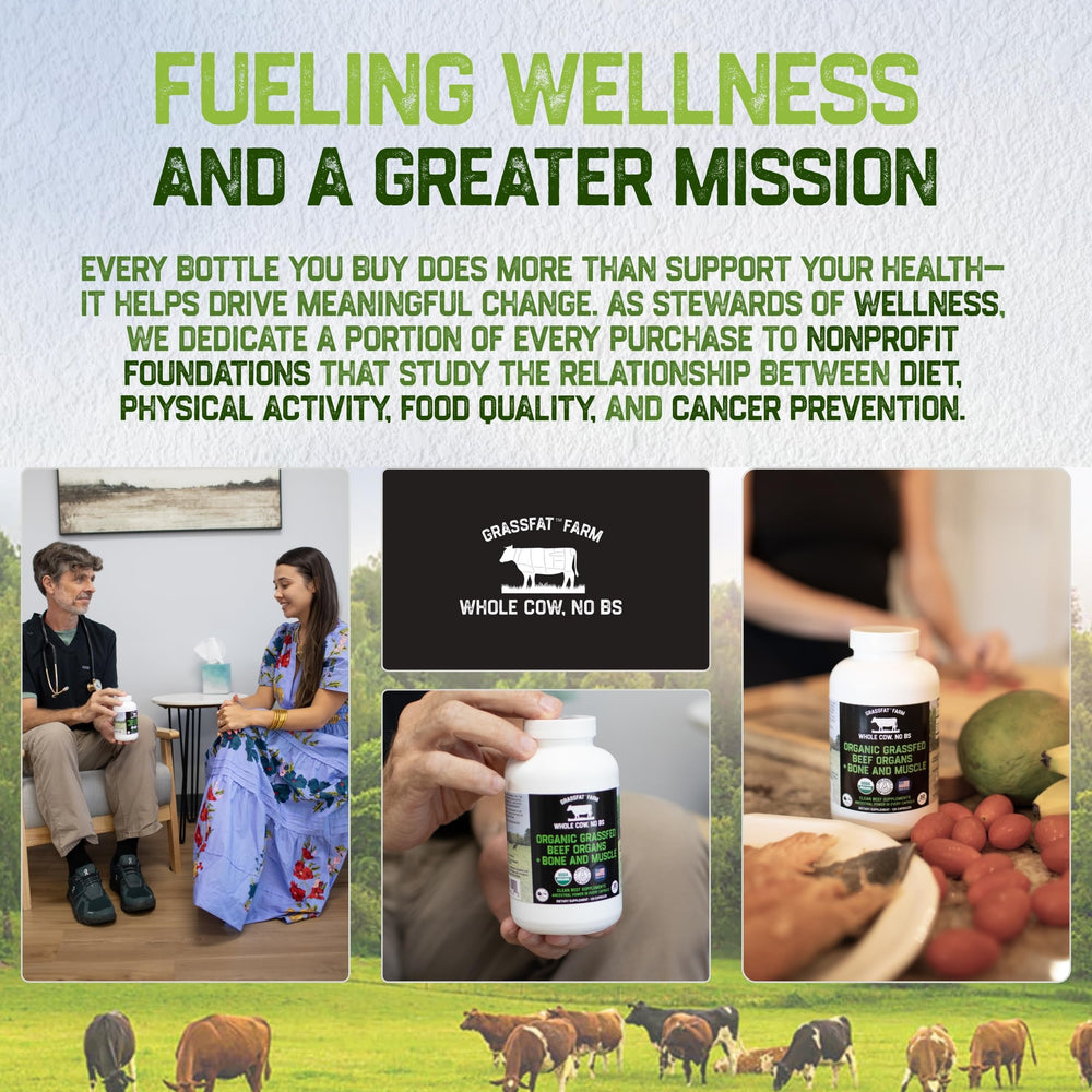 Carnivore, keto, and paleo friendly beef organ supplement