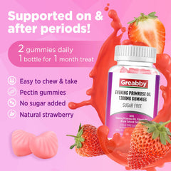 Sugar-free, vegan-friendly gummy product badge