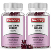 Greabby L-Glutamine 1000mg Gummies bottle – 120 count