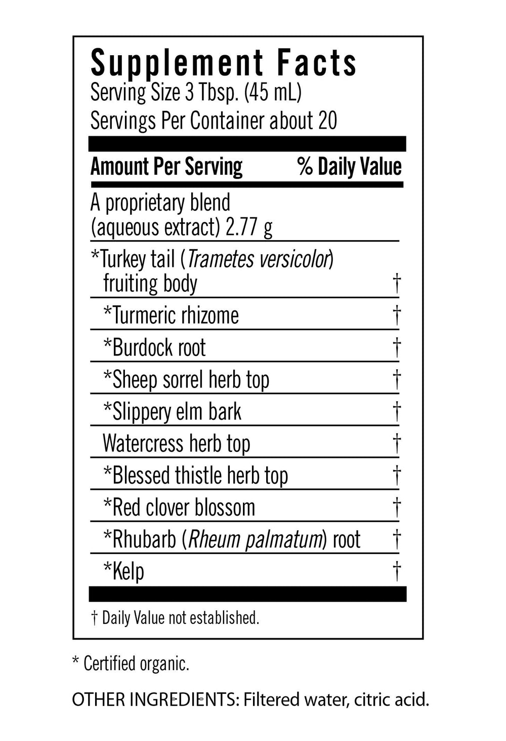 Illustration of the Great Eight herbs used in Flor-Essence