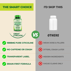 Brain health and focus concept illustration