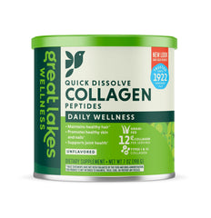 Great Lakes Wellness Collagen Peptides Powder 7 oz bottle