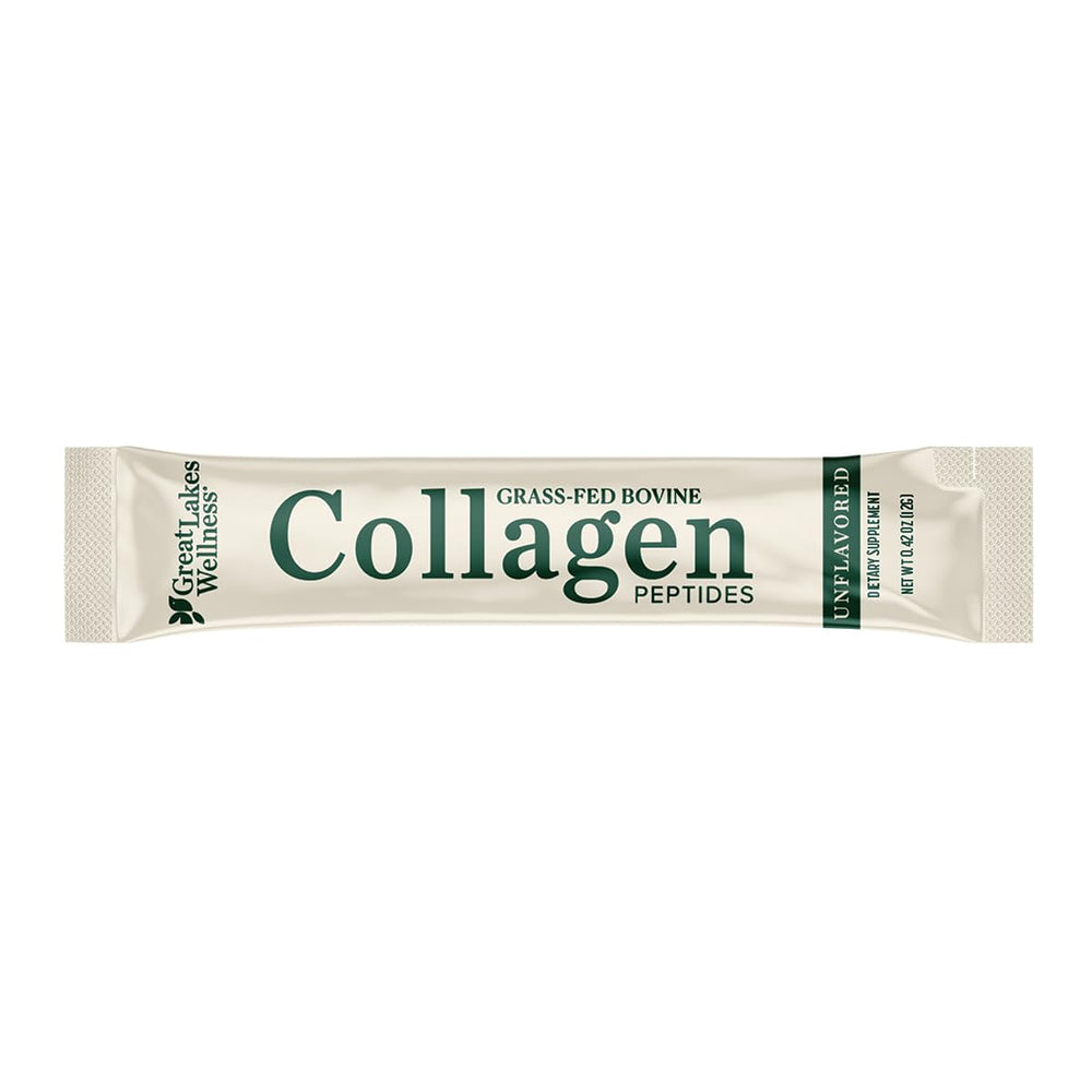 Unflavored collagen powder quickly dissolving in liquid