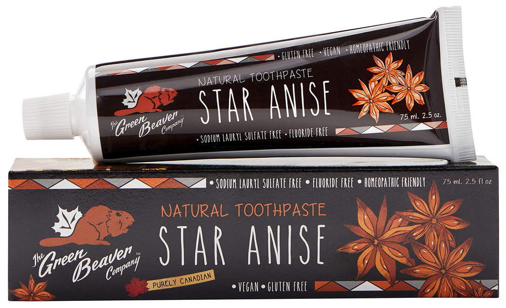 Green Beaver Toothpaste with Star Anise – 2.5 oz