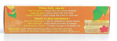 Green Beaver toothpaste tube front with Zesty Orange flavor