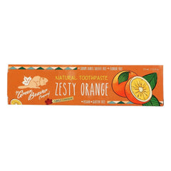 Green Beaver Zesty Orange Toothpaste 2.5 oz tube