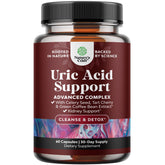 Capsules of Green Coffee Bean Extract for uric acid detox