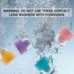 Four color-coded washers included for lens separation