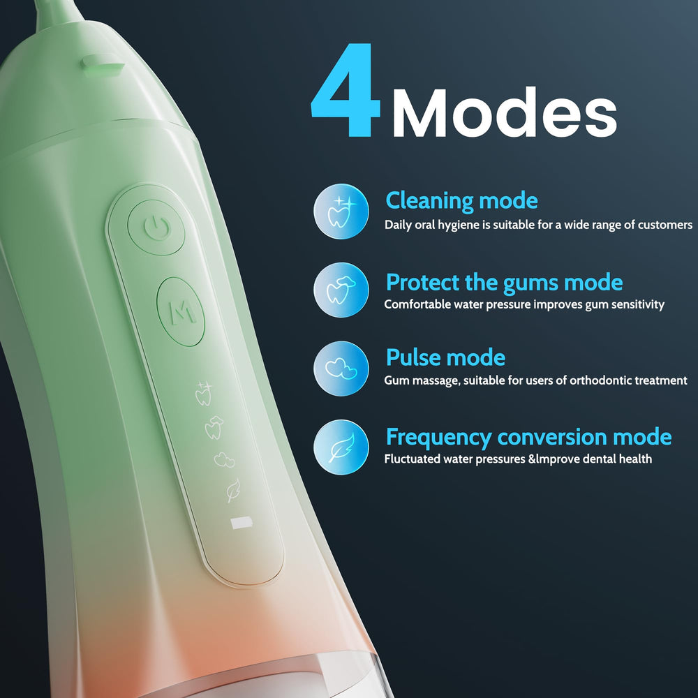 Green/Pink and White Water Flosser product image 3