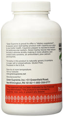 Green Supreme tablets beside breakfast setting, easy morning supplement integration