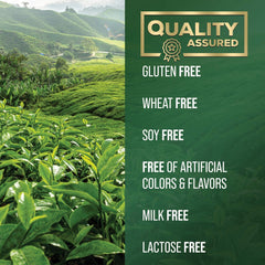 Premium green tea extract packaging emphasizing energy and heart health