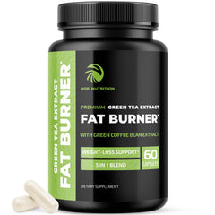 Green Tea Weight Loss Pills bottle front view