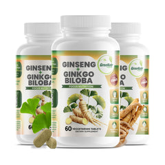 GreeNatr Ginko Biloba Panax Ginseng supplement hero image