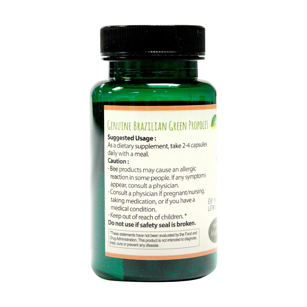 Vegan capsules of Greenbow Green Propolis