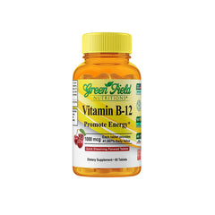 Greenfield Halal B12 1000mcg Sublingual Cherry Tablets