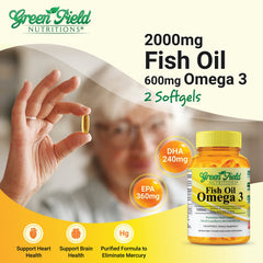 Close-up of the Omega-3 label showing 180mg EPA and 120mg DHA per serving