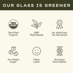 Vegan and gluten-free label on packaging