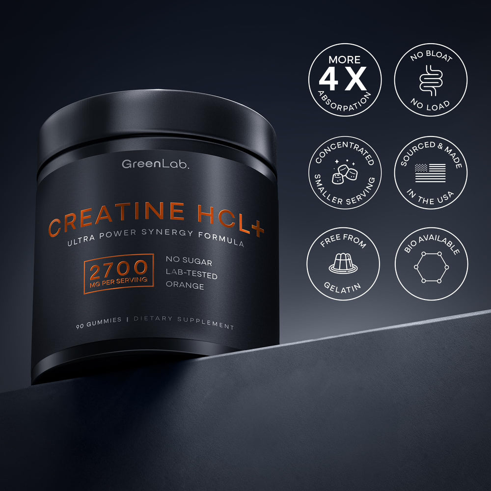 Gummies on white background with orange flavor