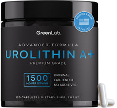 GreenLab Urolithin A+ 1500mg bottle front view