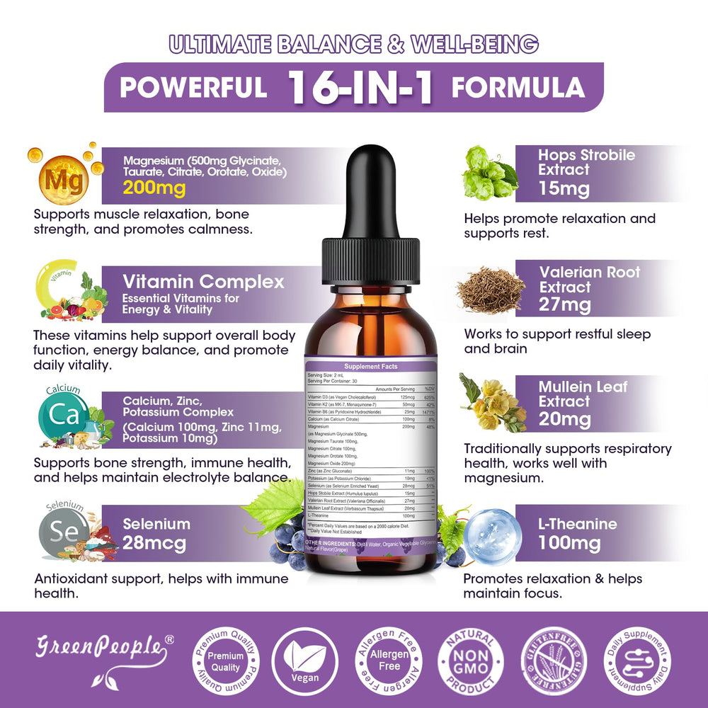 Illustration of GREENPEOPLE 5-in-1 formula