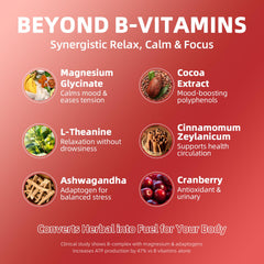 Sublingual liquid dropper dispensing B-complex