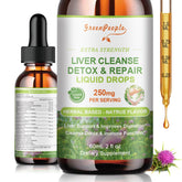 Front view of GREENPEOPLE Liver Cleanse Detox & Repair Drops bottle