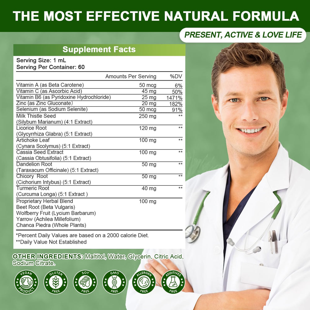 Green-themed product packaging on white background