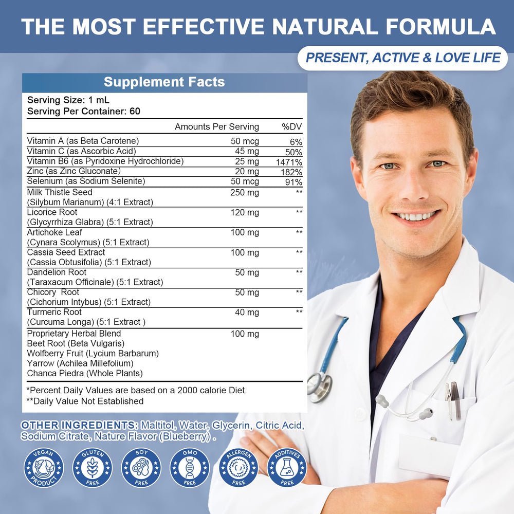 Usage and dosage information for daily intake